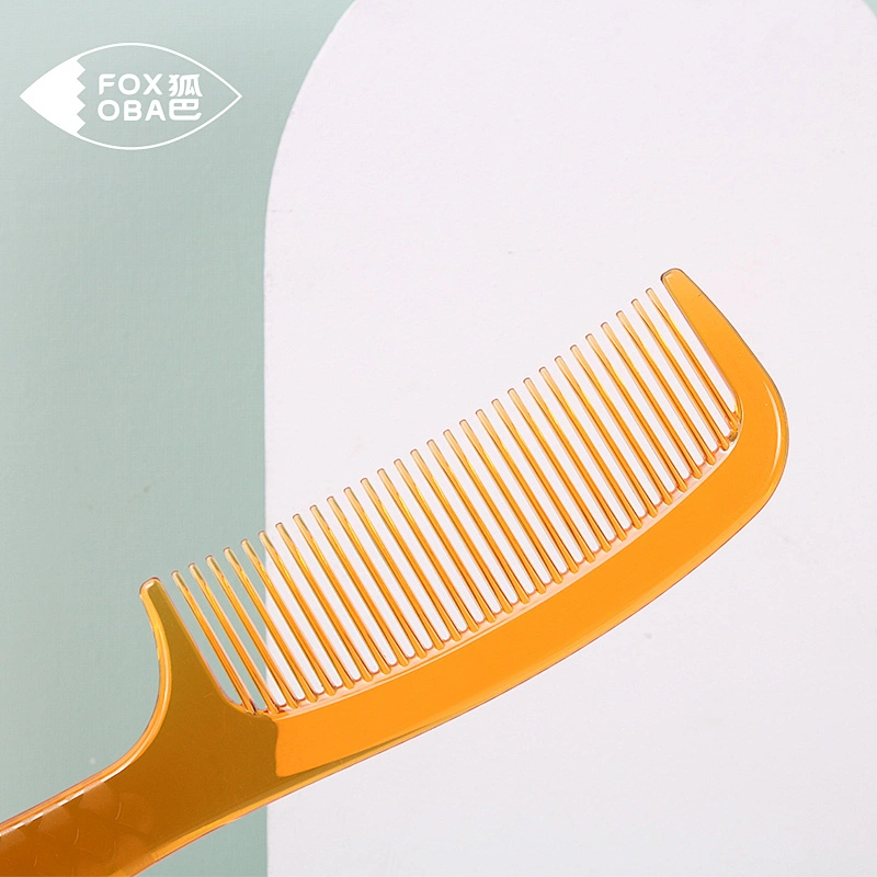 High Quality Straight Hair Combs Pro Salon Hairdressing Anti-static Carbon Fiber Custom logo Comb For Barber Hair Cutting