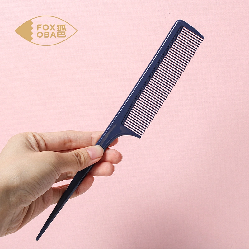 Private label long handle natural wide tooth wooden hair comb Anti-static Hair Comb With Large Wide Tooth Combs for hot sale