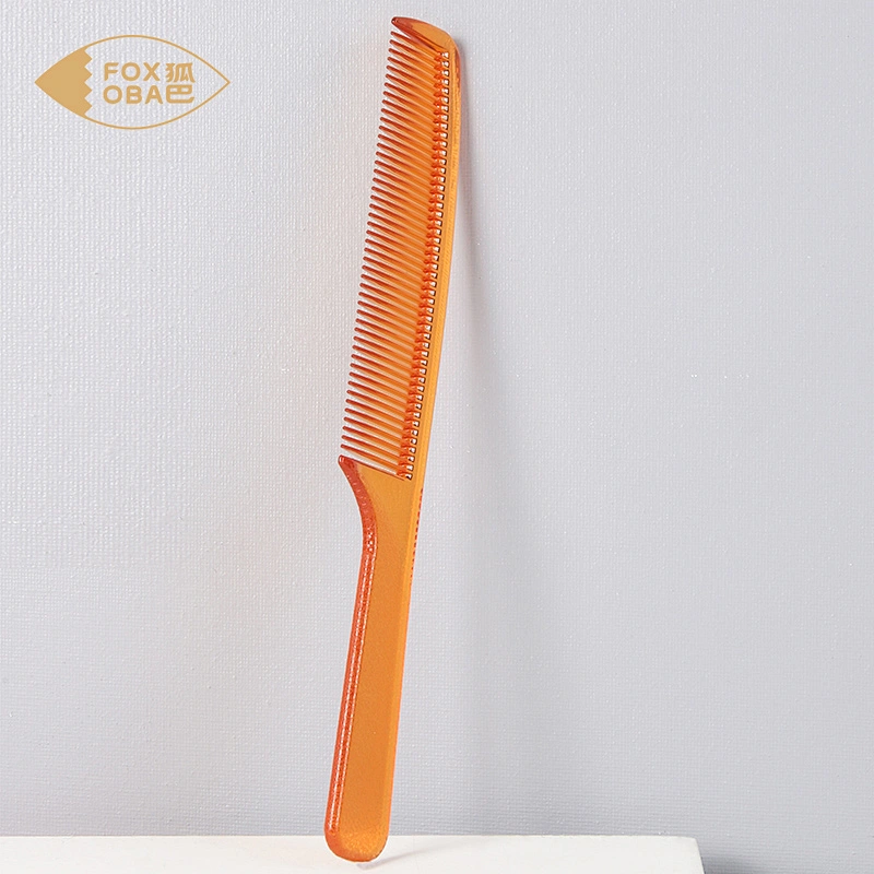 Private label Wide Tooth Hair Comb Detangling Best Durable High Quality Care Hand Grip Brush For Barber Hair Cutting