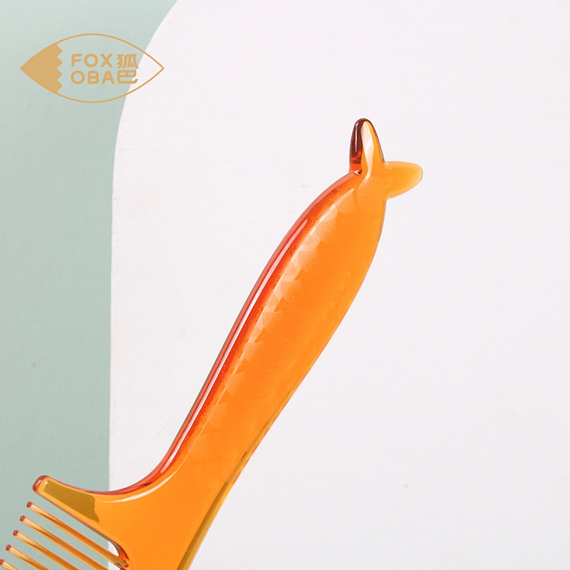 High Quality Straight Hair Combs Pro Salon Hairdressing Anti-static Carbon Fiber Custom logo Comb For Barber Hair Cutting