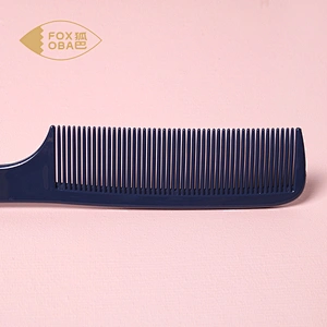 Colors Wholesale Custom Logo Detangling Shower Hair Combs Heat-resistant Large Plastic Hair Wide Tooth Hair Comb Shower