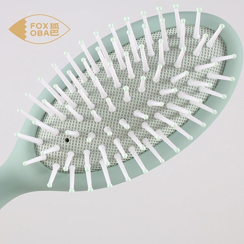 Customized Handle Natural Massage Scalp Handle Wood Cushion Paddle Wholesale Air Cushion Women Plastic Scalp Massage Hair Brush