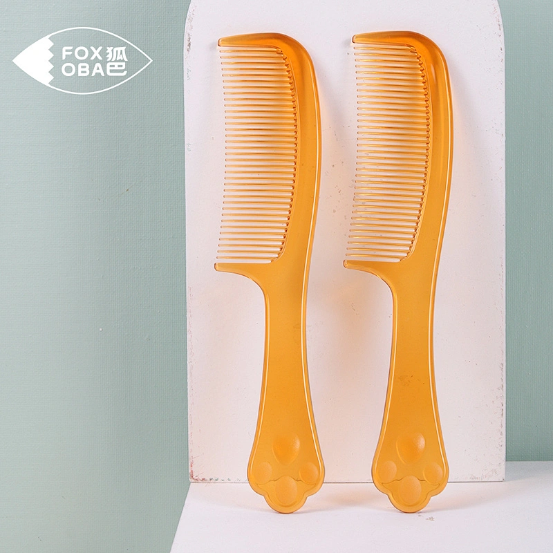 Wholesale Professional Salon Hair Styling Plastic Parting Hair Combs Custom Logo Heat Resistant For Barber Hair Cutting