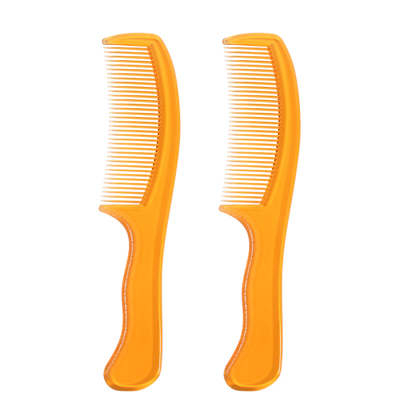 New Product Fashion Plastic Glitter Hair Combs Private Label Parting Comb Brush Paddle Hair Comb Care Hand Grip Brush For Barber