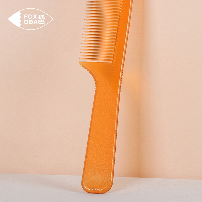 Private label Wide Tooth Hair Comb Detangling Best Durable High Quality Care Hand Grip Brush For Barber Hair Cutting