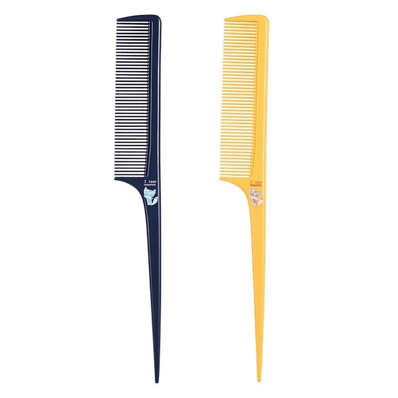 Private label long handle natural wide tooth wooden hair comb Anti-static Hair Comb With Large Wide Tooth Combs for hot sale