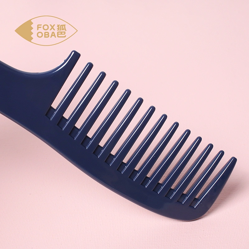 Anti-static Hair Comb With Large Wide Tooth Combs Private label long handle natural wide tooth wooden hair comb for hot sale