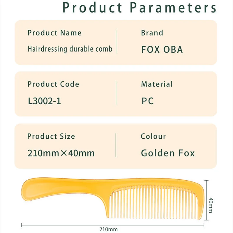 High Quality straight Hair Styling Hairdressing Antistatic ABS Comb Hot Selling wholesale Home And Travel Private Label Comb
