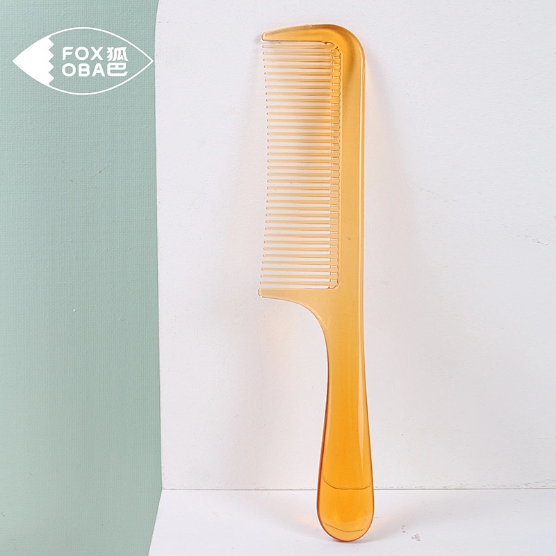 Hair Comb Custom Logo High Quality Durable Hairdressing Anti-Static Carbon Hair Comb Tail Comb