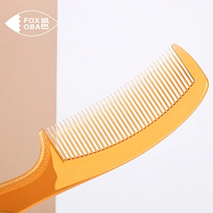 New Product Fashion Plastic Glitter Hair Combs Private Label Parting Comb Brush Paddle Hair Comb Care Hand Grip Brush For Barber