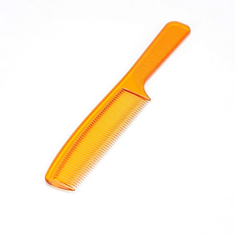 Wholesale Hot Selling Premium Quality Latest Design 2022 Popular Flat Hairdressing Transparent Straight Hair Comb For Female