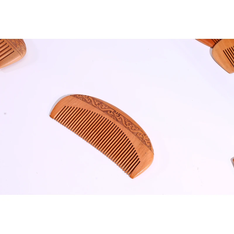 Wholesale Private Label Handle Little Single Side Pocket Anti Static Combs Engraving Logo Customized