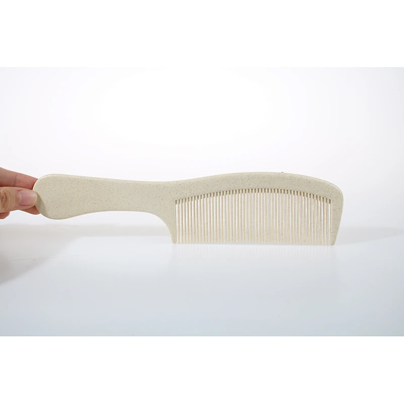 Salon Hair Cutting Comb Barber Premium Detangling Brush Vendor Private Label Curly Hair Detangler Plastic Hair Beauty Brush