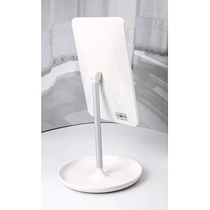 Beauty touch screen trifold vanity personal battery powered USB make up organizer lip gloss makeup mirror with led lights
