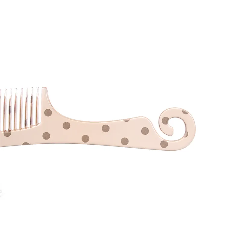High Quality Factory OEM Durable Pc Hair Comb With Hook Bathroom Private Logo Fashion Hair Plastic Comb