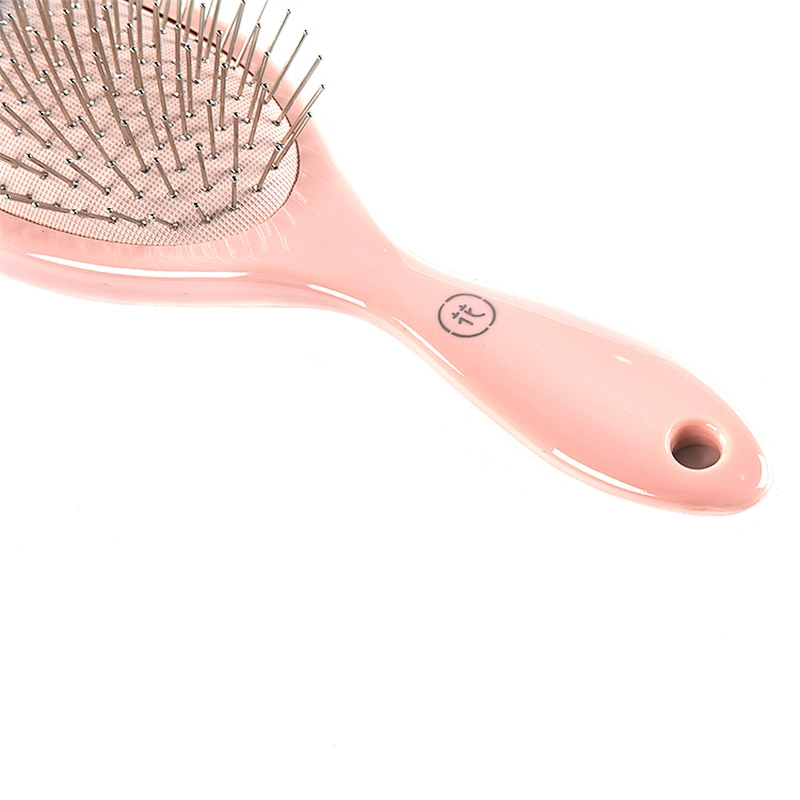 Hight Quality Customized Dry Wet Smooth Plastic Steel Needle Scalp Massage Comb For Barber Hair Cutting