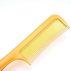 Factory Wholesales Elegant Drop Shape Hair Salon Comb Long Handle Hair Comb With Olive Oil Additive For Barber Hair Cutting