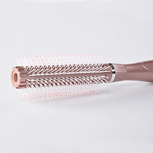 Plastic Roll Hair Round Beauty Makeup Salon Wavy Curly Styling Tools Pink Hair Curl Comb For Women Man Girls