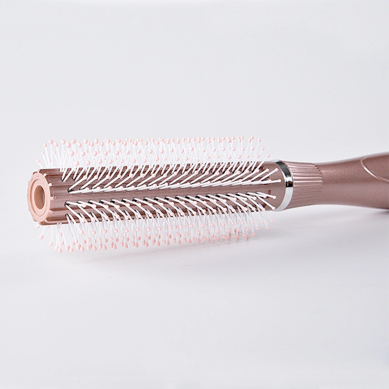 Plastic Roll Hair Round Beauty Makeup Salon Wavy Curly Styling Tools Pink Hair Curl Comb For Women Man Girls