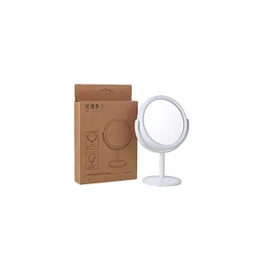 Wholesale Customizable Pocket Customized Logo Mini Makeup Mirror Portable Table Shaped Round Mini Make Up Mirror