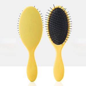 Hair Styling Tool Brush Plastic Handle Airbag Comb Smooth Hair Cushion Massage Comb Wide Nylon Toothed Comb