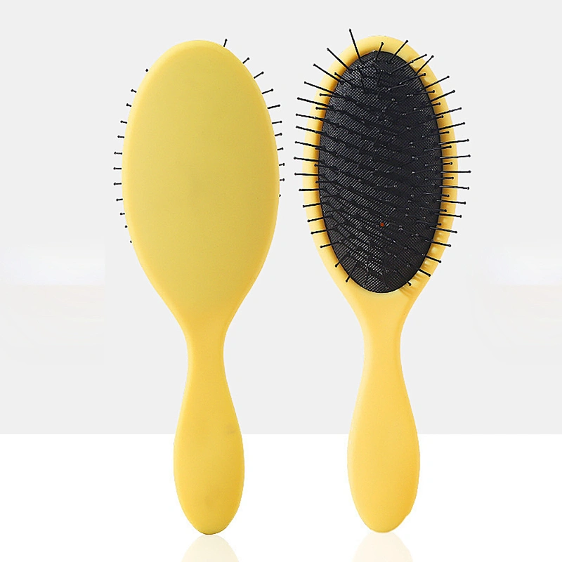 Hair Styling Tool Brush Plastic Handle Airbag Comb Smooth Hair Cushion Massage Comb Wide Nylon Toothed Comb