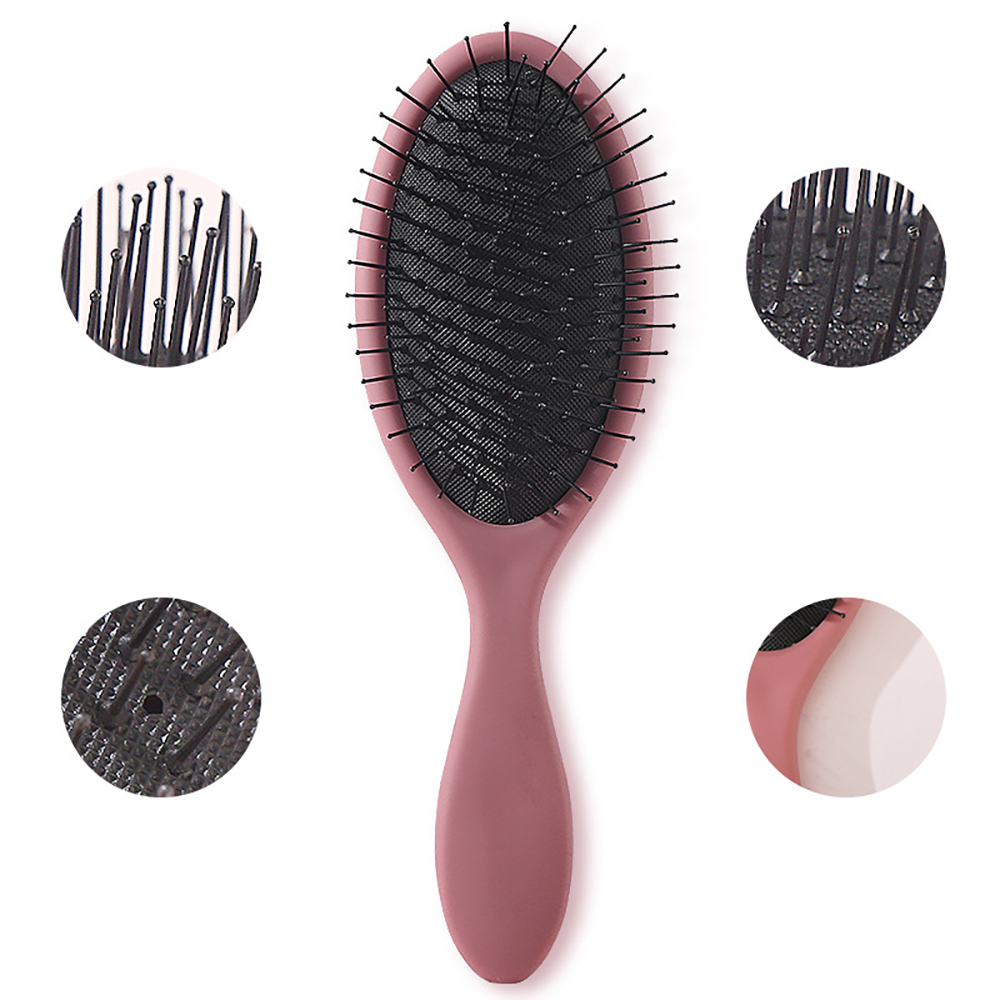 Hair Styling Tool Brush Plastic Handle Airbag Comb Smooth Hair Cushion Massage Comb Wide Nylon Toothed Comb