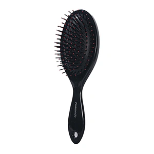 Private Label New Design Wholesale Ball-Tipped Black Cushion Detangling Wholesale Hair Brush Comb For Barber Hair Cutting