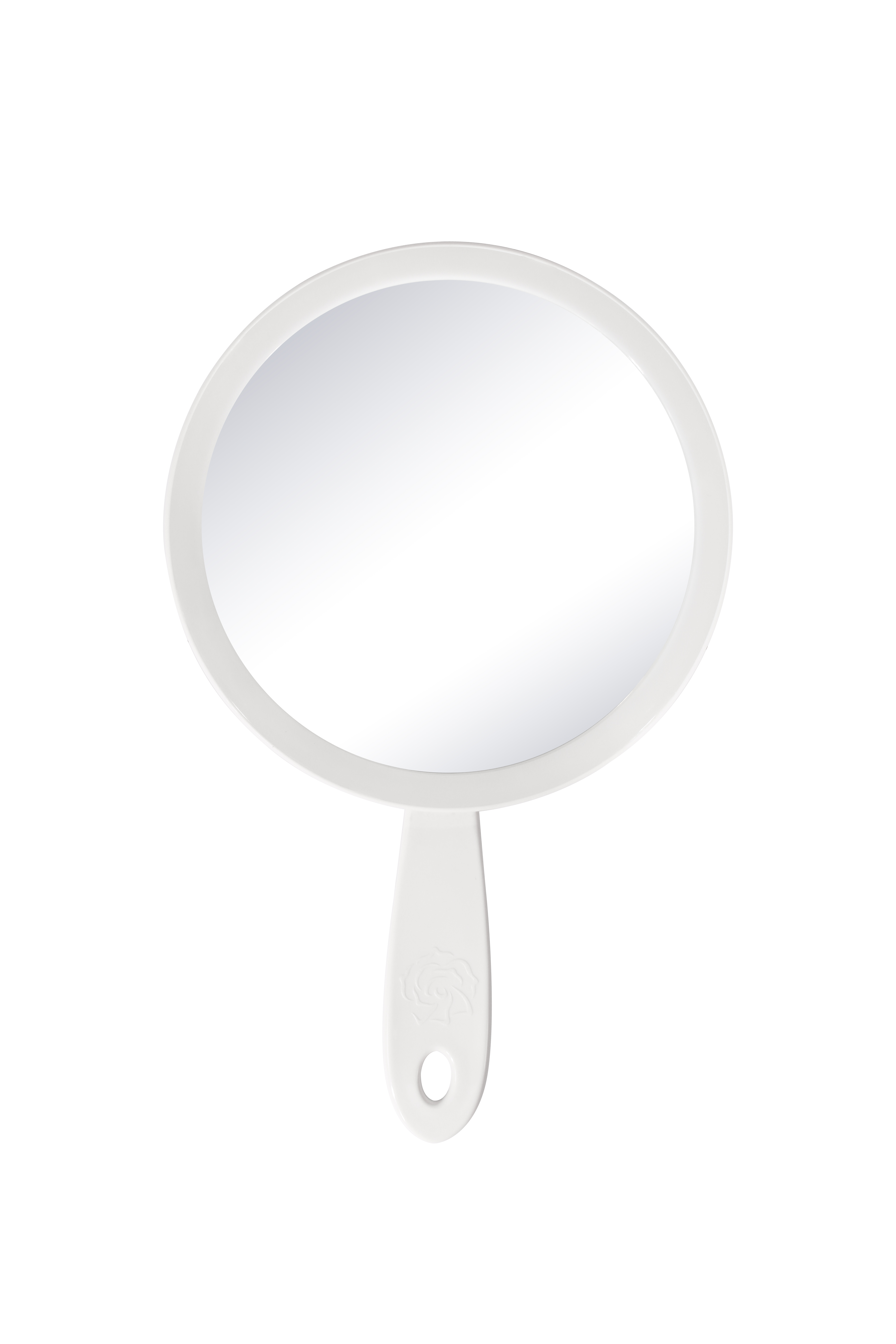 Wholesale Private Label Hot Sale Popular Private Label Plastic Round Shape Hand Makeup Mirror With Stand