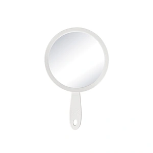 Wholesale Private Label Hot Sale Popular Private Label Plastic Round Shape Hand Makeup Mirror With Stand