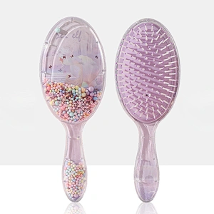 Hot Sale Household Hairdressing Massage Comb Set Travel Durable Stretch Airbag Comb Reycled Plastic Detangling Hair Comb