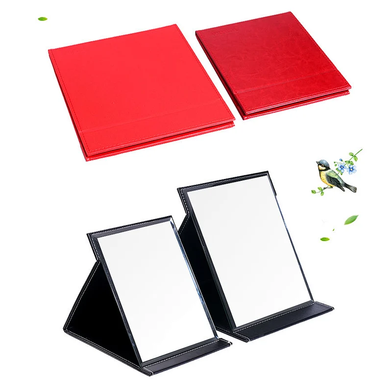 Wholesale Personalized Big Size Folding High-definition Flat Single Side Dressing Table Desktop Makeup Mirror