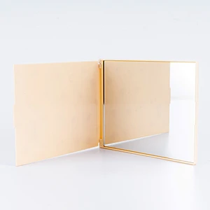 Square Shaped Makeup Single Side Cosmetic Mirror Makeup Cosmetic Custom Logo Pocket Mirrors Wholesale