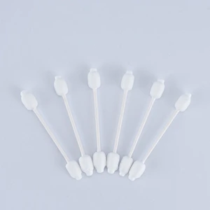 Wholesale Fabrication Disposable Eco-Friendly Double Pointed Heads Cotton Swab Paper Stick Cotton Ear Buds
