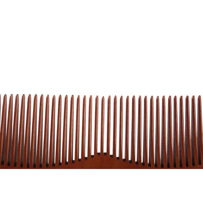 Wholesale Private Label Private Label Pear Beard Pocket Women'S Wood Natural Hair Comb For Travel Barber Hair Cutting