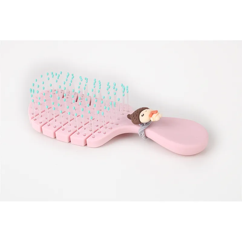 New Wholesale Private Label Arrival Wholesale Fashion Leaves Styling Hollow Comb Nylon For Barber Hair Cutting