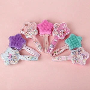 Hot Sale Airbag Comb Reycled Household Hairdressing Massage Comb Set Travel Durable Stretch Plastic Detangling Hair Comb