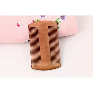 Hot Sale Double Side Dense TootHot Sale Double Side Dense Tooth Comb Anti Static Custom Small Wood Beard Comb Mens Beard Pocket Parting Combh Comb Anti Static Custom Small Wood Beard Comb Mens Beard Pocket Parting Comb