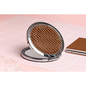 Hot Sale Custom Square Mini Round Shape Cheap Small Personalized Makeup Double Sided Pocket Mirror