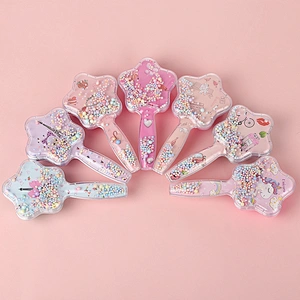Hot Sale Airbag Comb Reycled Household Hairdressing Massage Comb Set Travel Durable Stretch Plastic Detangling Hair Comb