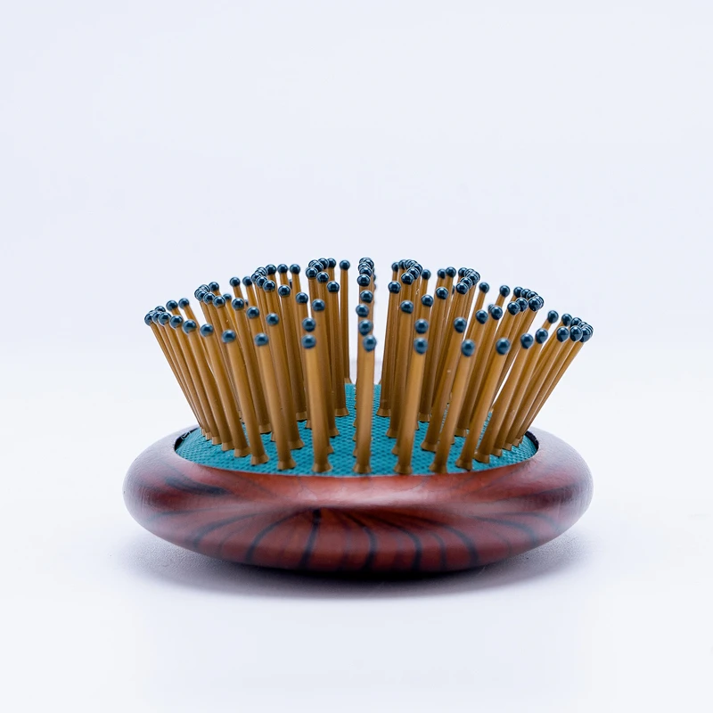 Customized Handle Natural Massage Scalp Handle Wood Cushion Paddle Wholesale Air Cushion Women Plastic Scalp Massage Hair Brush