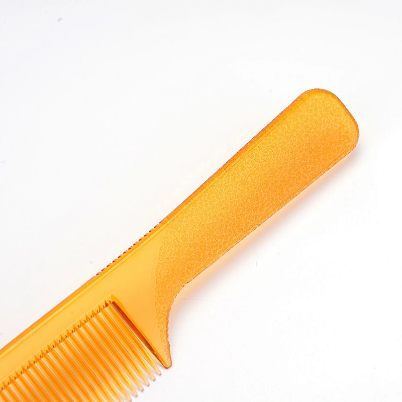 Wholesale Hot Selling Premium Quality Latest Design 2022 Popular Flat Hairdressing Transparent Straight Hair Comb For Female