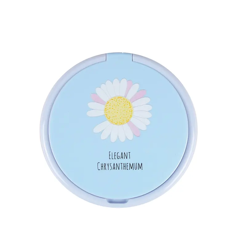 Hot Selling Wholesale Private Label Portable Private Label Round Shape Hand Held Size Cosmetic Pocket Makeup Mirror