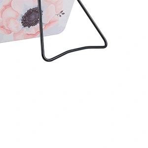 New Hangable Middle Size Rechargeable Stand Beauty Single Side Makeup Mirror Dressing Table Stand Makeup Vanity Mirror