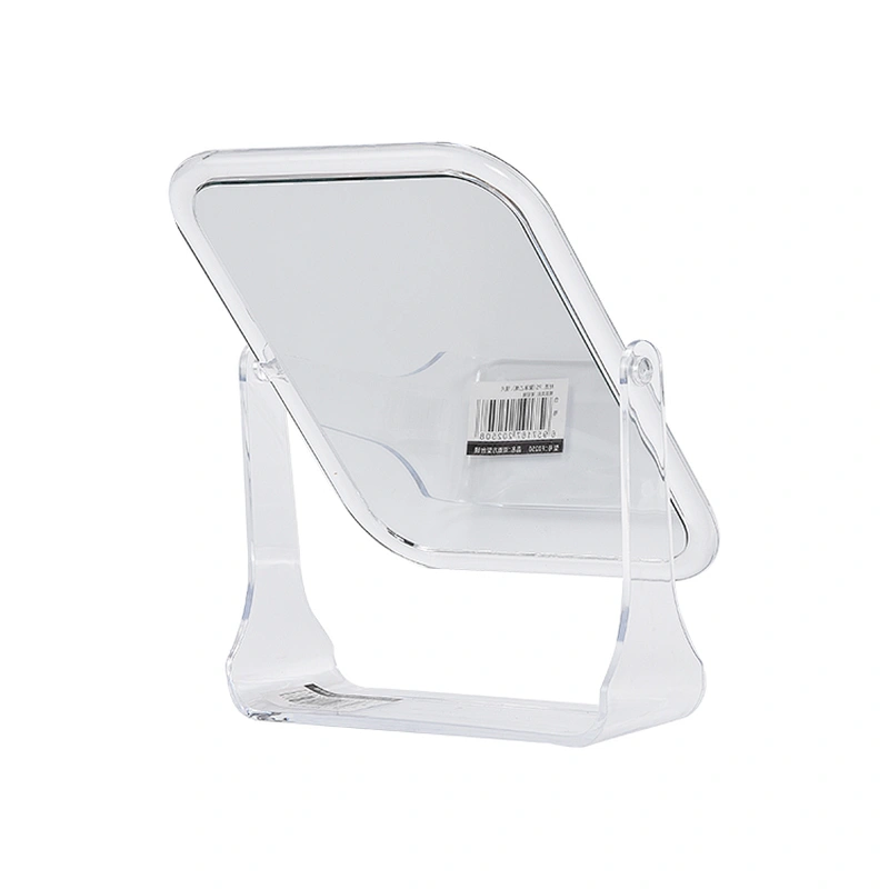 Wholesale Private Label Ps Lens Portable Double Side Square Table Custom Logo Makeup Mirror