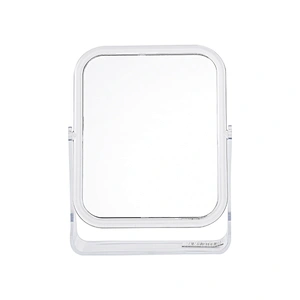 Wholesale Private Label Ps Lens Portable Double Side Square Table Custom Logo Makeup Mirror