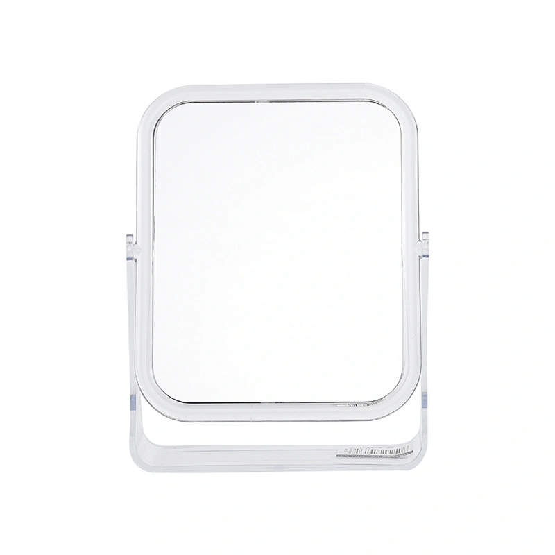 Wholesale Private Label Ps Lens Portable Double Side Square Table Custom Logo Makeup Mirror