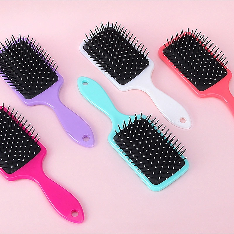 Hot Sale Household Hairdressing Massage Comb Set Travel Durable Stretch Airbag Comb Reycled Plastic Detangling Hair Comb