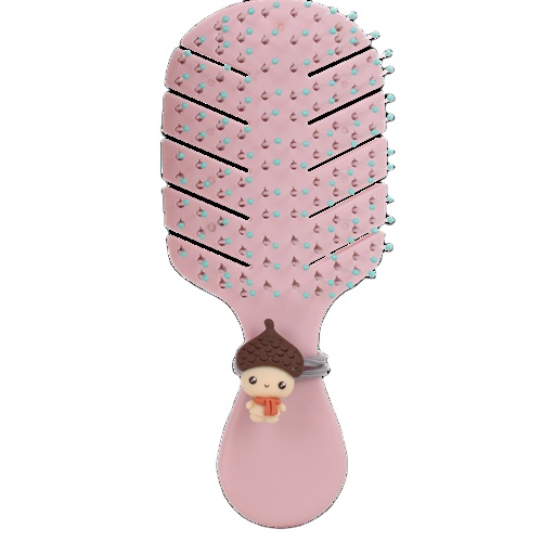 New Wholesale Private Label Arrival Wholesale Fashion Leaves Styling Hollow Comb Nylon For Barber Hair Cutting