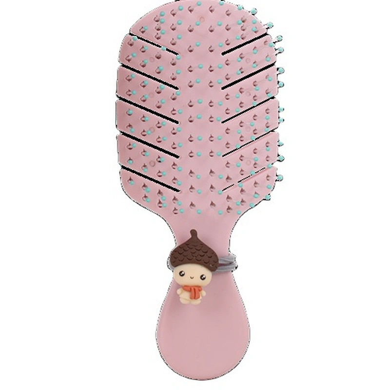 New Wholesale Private Label Arrival Wholesale Fashion Leaves Styling Hollow Comb Nylon For Barber Hair Cutting